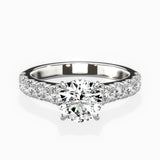 Timeless Hidden Halo Engagement Ring