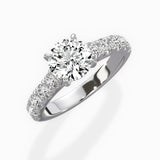Timeless Hidden Halo Engagement Ring