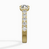 Timeless Hidden Halo Engagement Ring