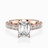 Timeless Hidden Halo Engagement Ring