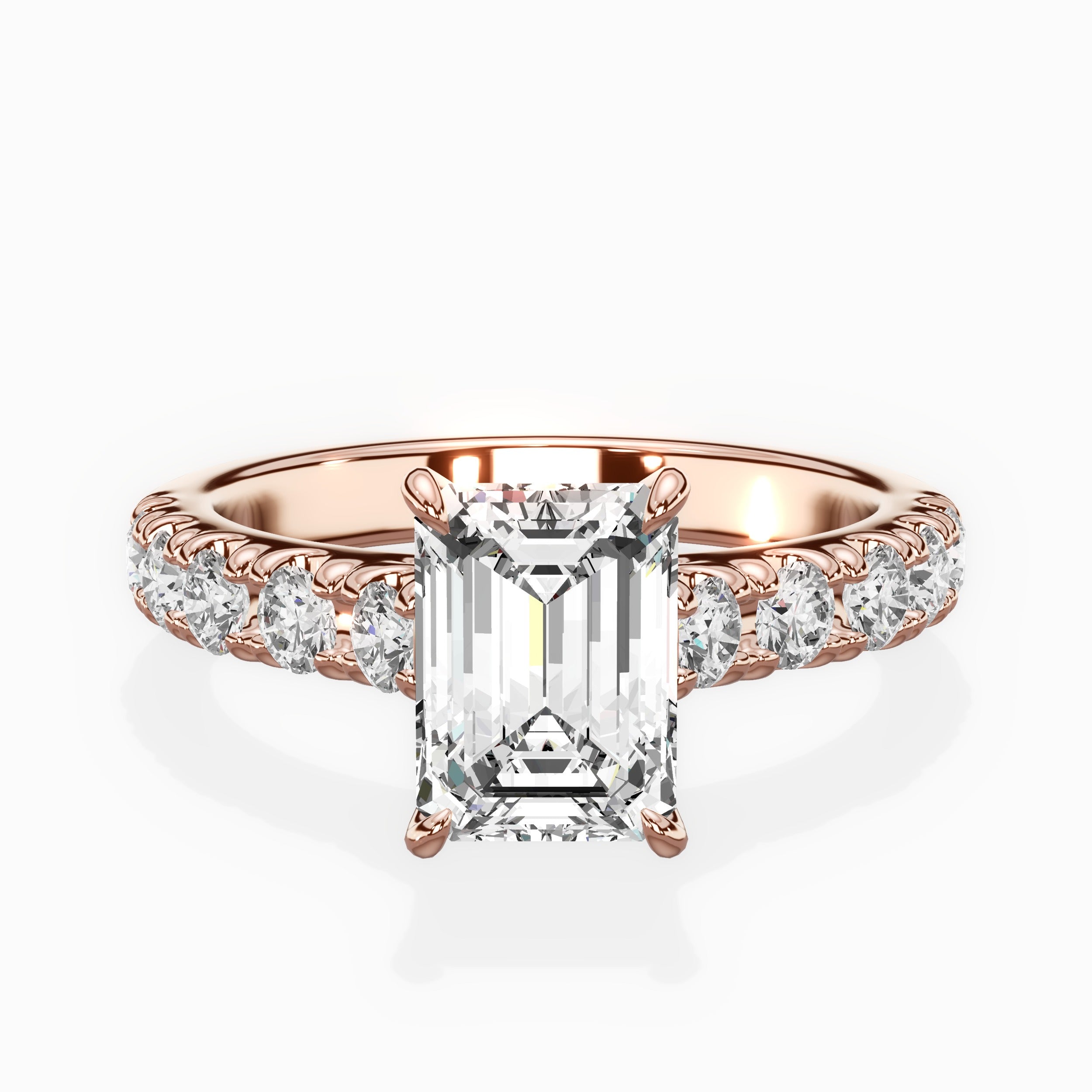 Timeless Hidden Halo Engagement Ring