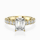 Timeless Hidden Halo Engagement Ring