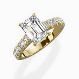Timeless Hidden Halo Engagement Ring