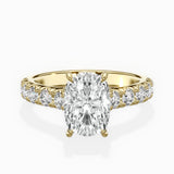 Timeless Hidden Halo Engagement Ring