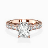 Timeless Hidden Halo Engagement Ring