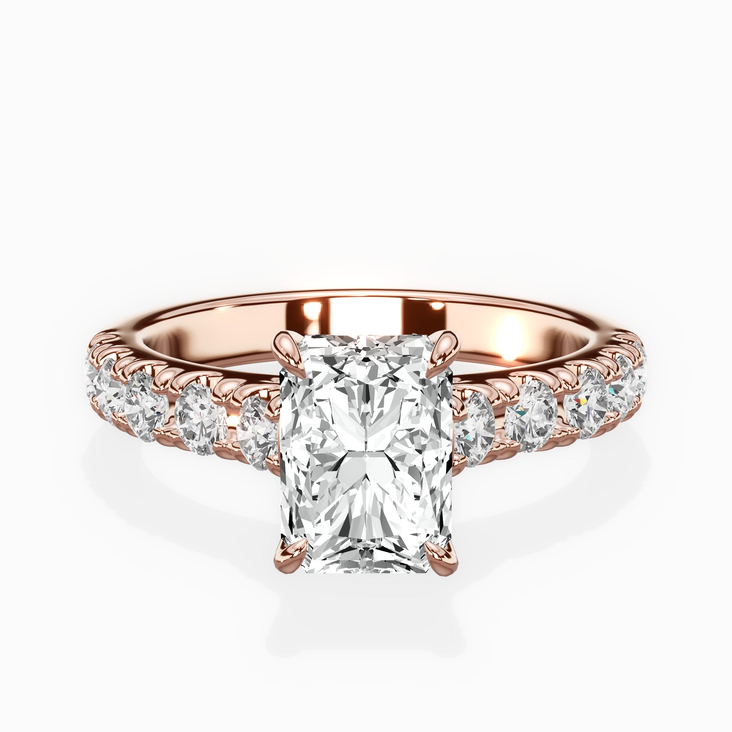 Timeless Hidden Halo Engagement Ring