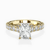 Timeless Hidden Halo Engagement Ring