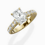 Timeless Hidden Halo Engagement Ring