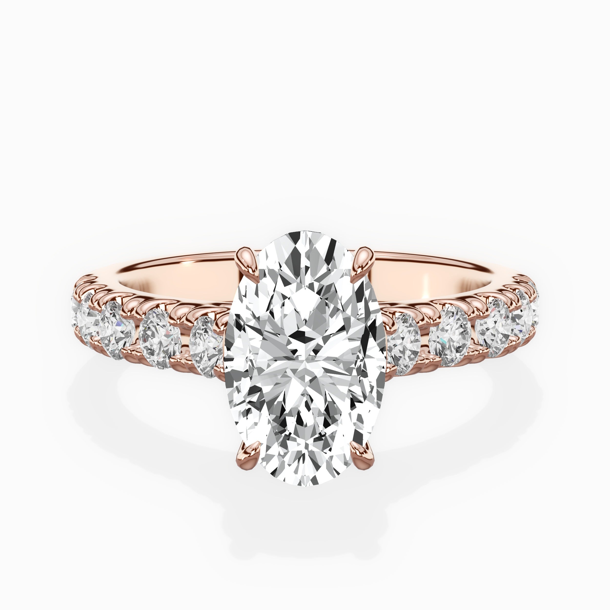 Timeless Hidden Halo Engagement Ring