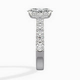 Timeless Hidden Halo Engagement Ring