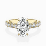 Timeless Hidden Halo Engagement Ring