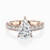Timeless Hidden Halo Engagement Ring