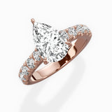 Timeless Hidden Halo Engagement Ring