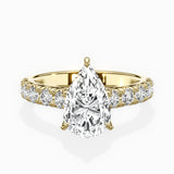 Timeless Hidden Halo Engagement Ring