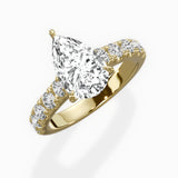 Timeless Hidden Halo Engagement Ring