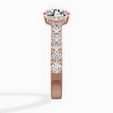 Timeless Hidden Halo Engagement Ring