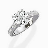 Timeless Hidden Halo Engagement Ring