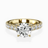 Timeless Hidden Halo Engagement Ring