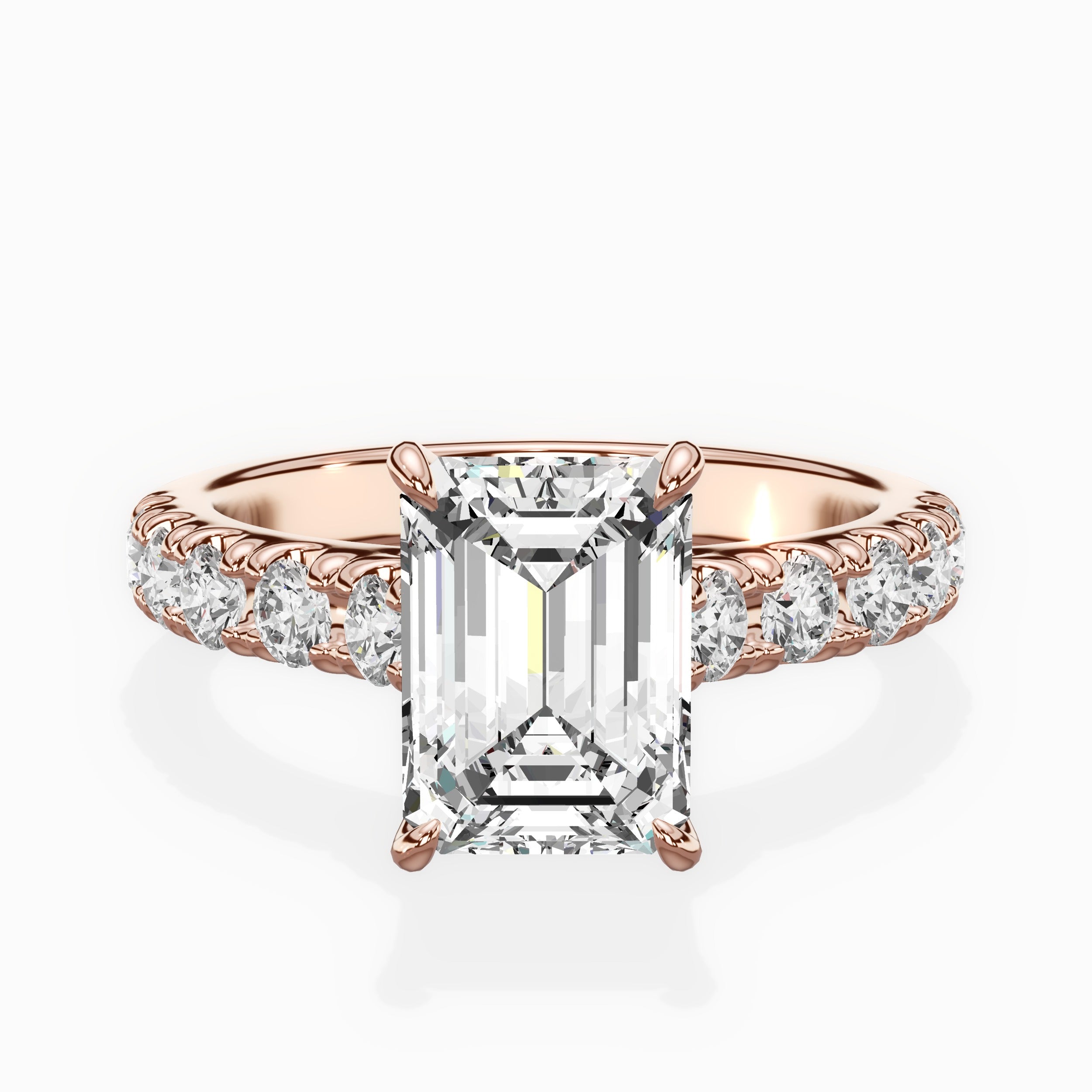 Timeless Hidden Halo Engagement Ring