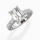 Timeless Hidden Halo Engagement Ring
