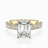 Timeless Hidden Halo Engagement Ring