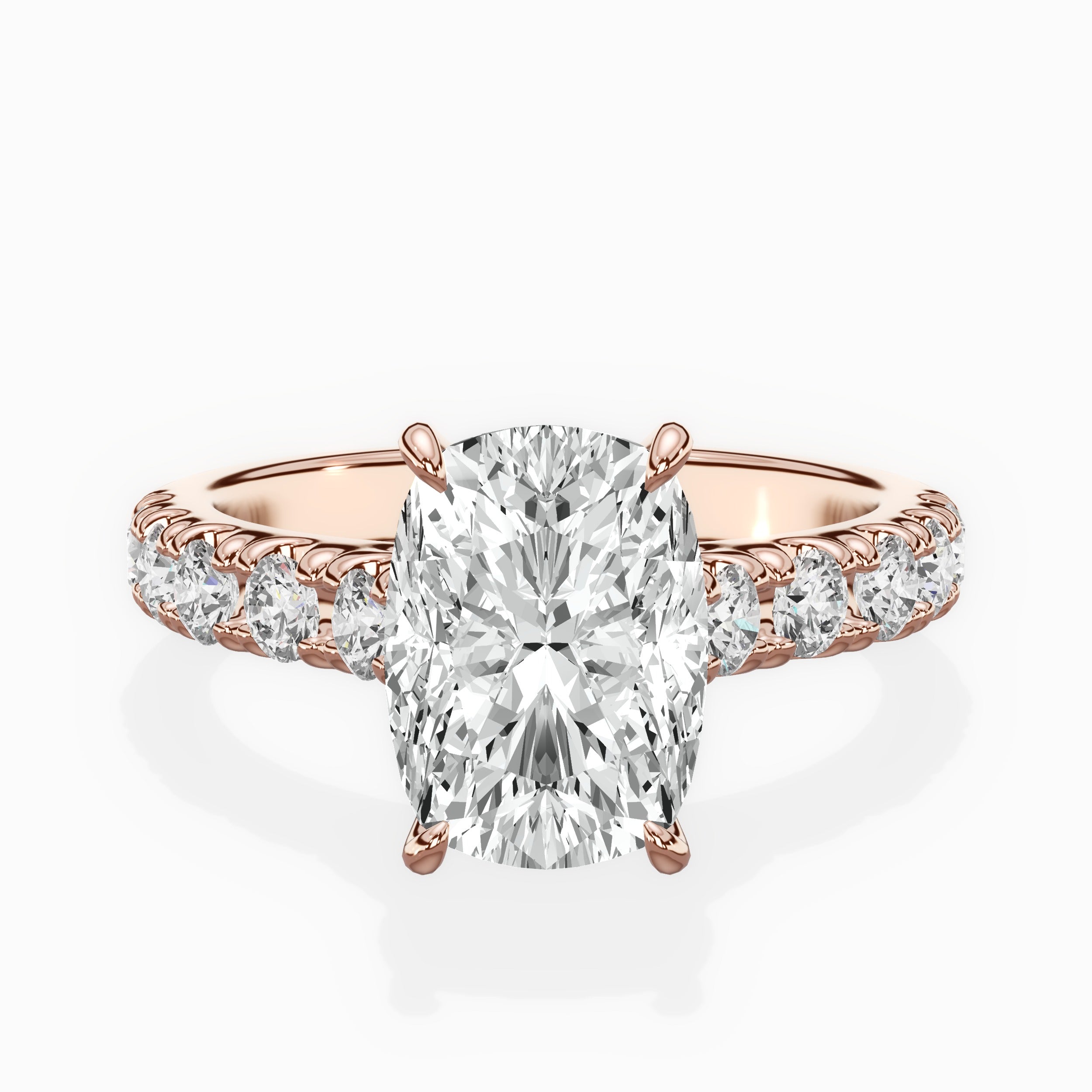 Timeless Hidden Halo Engagement Ring