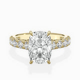 Timeless Hidden Halo Engagement Ring