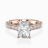Timeless Hidden Halo Engagement Ring