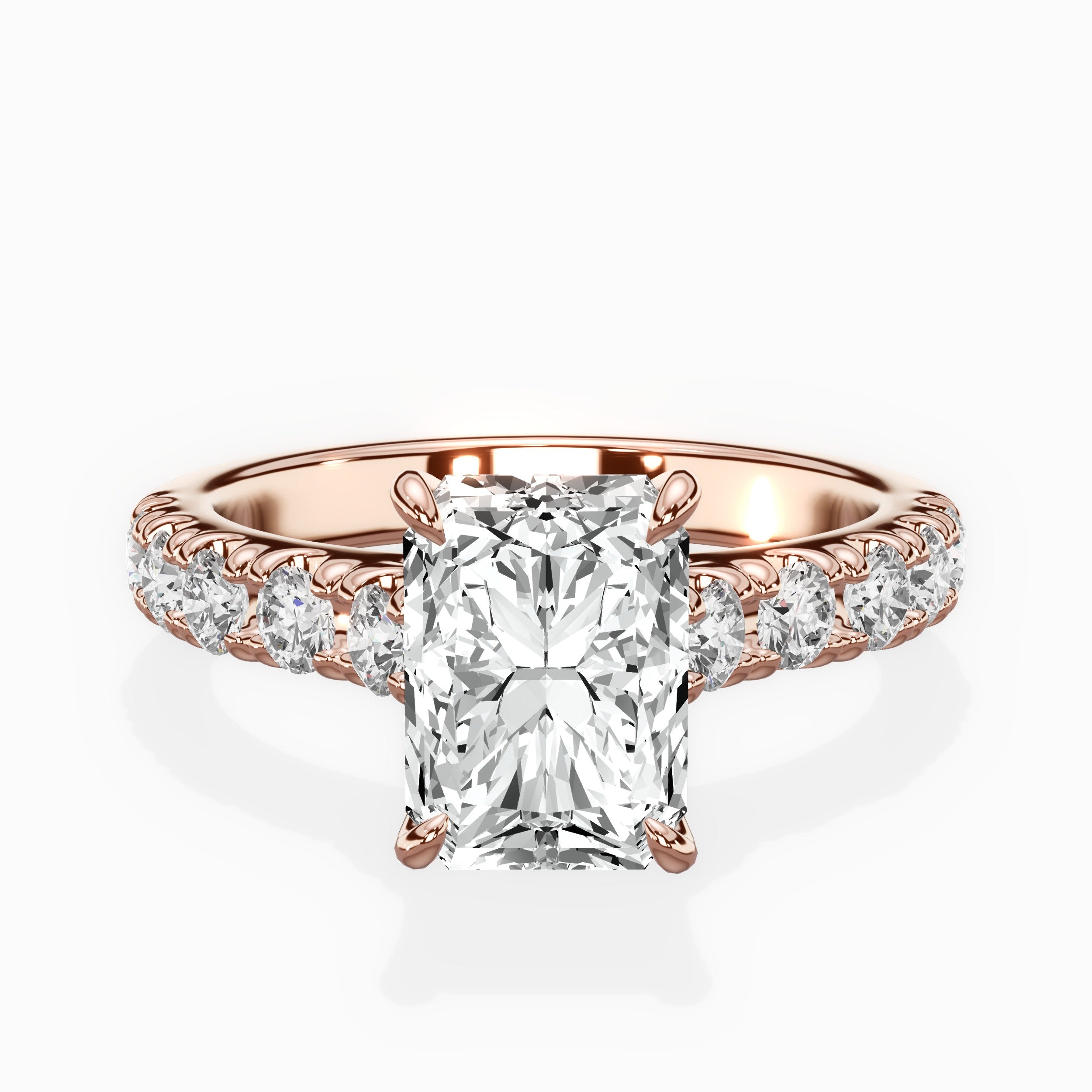 Timeless Hidden Halo Engagement Ring