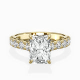 Timeless Hidden Halo Engagement Ring