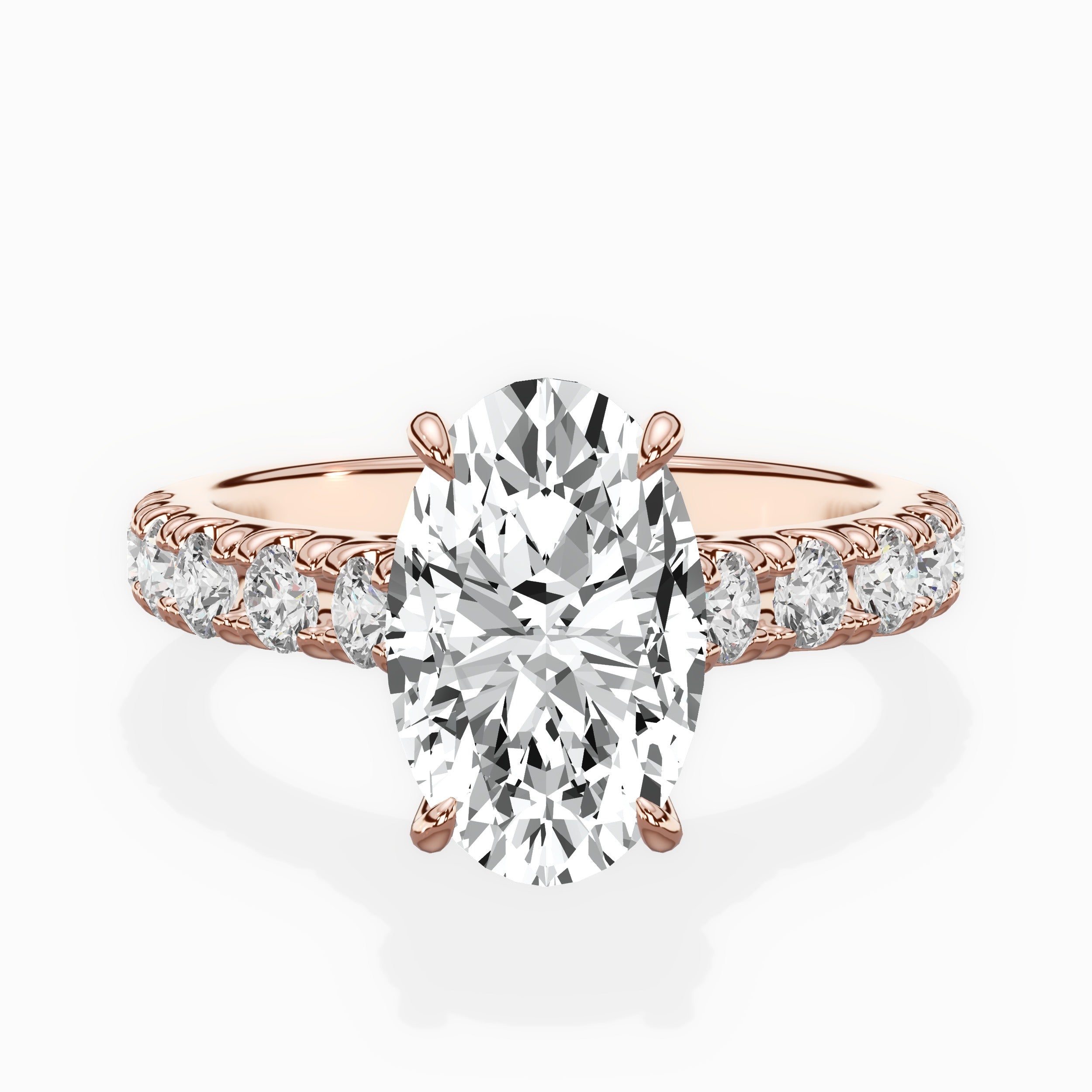 Timeless Hidden Halo Engagement Ring