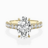 Timeless Hidden Halo Engagement Ring