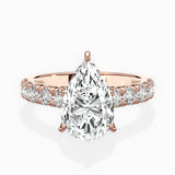 Timeless Hidden Halo Engagement Ring