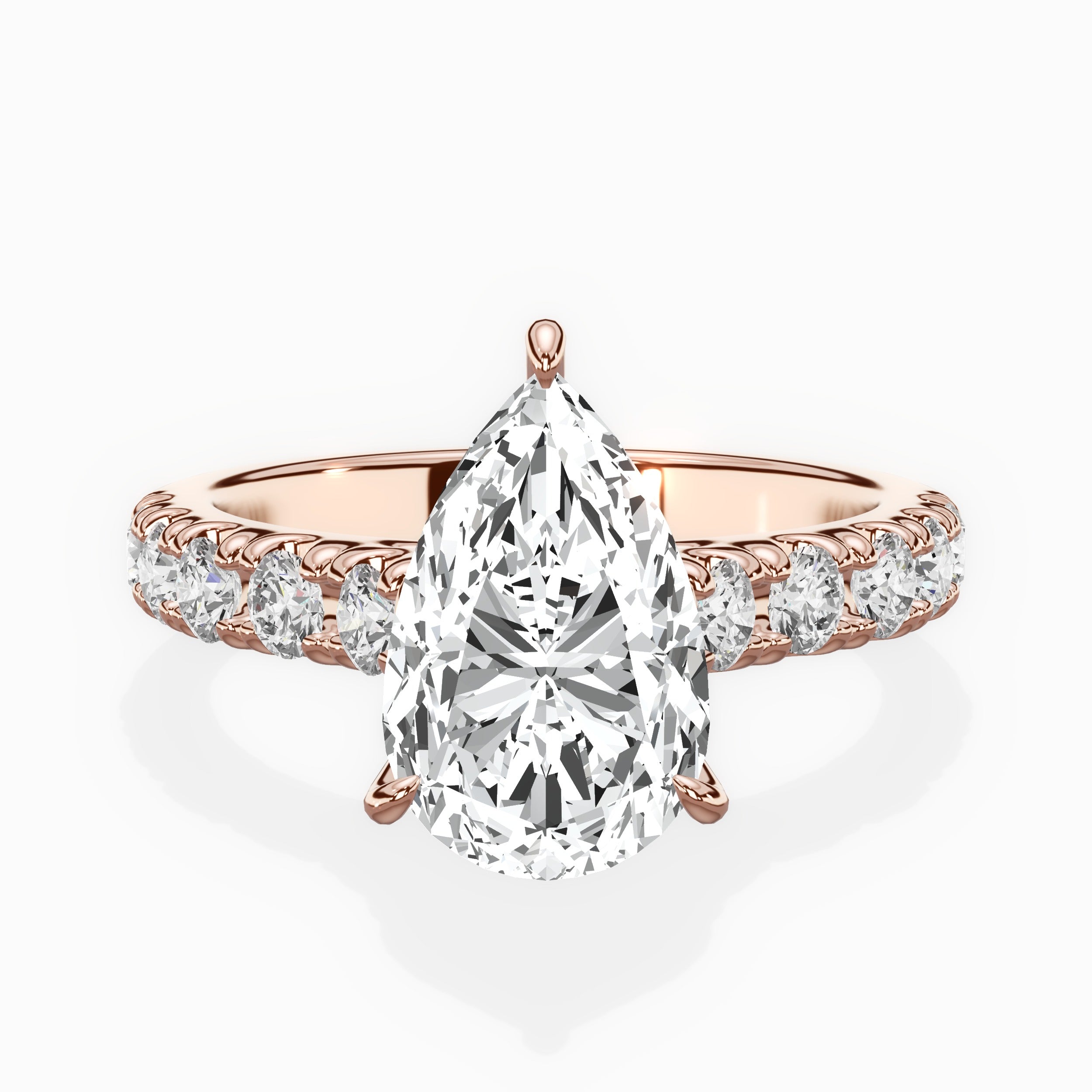 Timeless Hidden Halo Engagement Ring