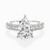 Timeless Hidden Halo Engagement Ring