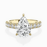 Timeless Hidden Halo Engagement Ring