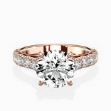 Timeless Hidden Halo Engagement Ring