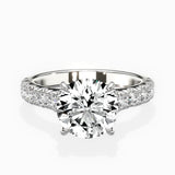 Timeless Hidden Halo Engagement Ring