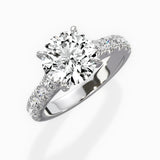 Timeless Hidden Halo Engagement Ring