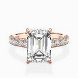 Timeless Hidden Halo Engagement Ring