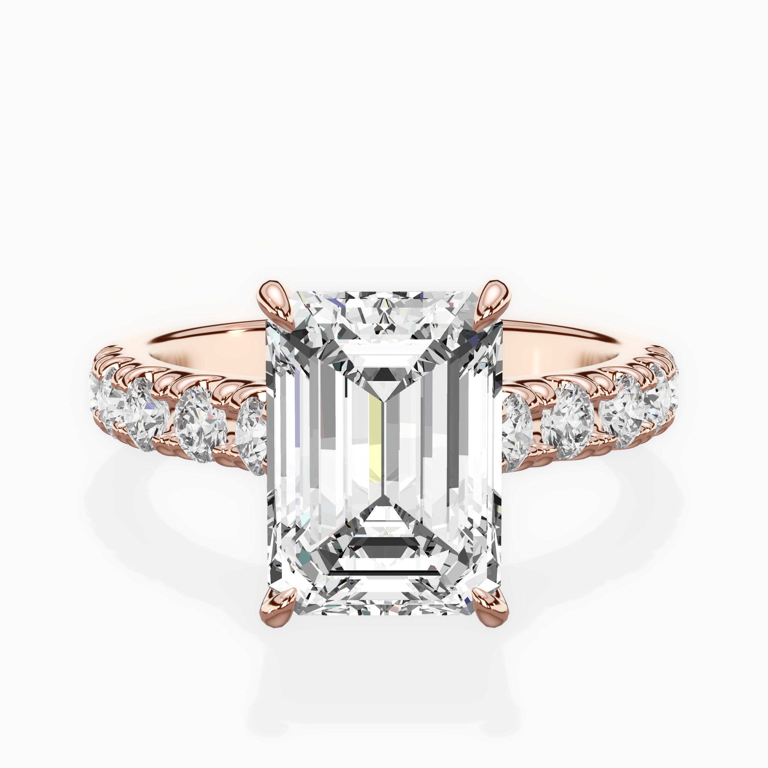 Timeless Hidden Halo Engagement Ring