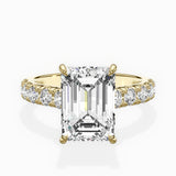 Timeless Hidden Halo Engagement Ring