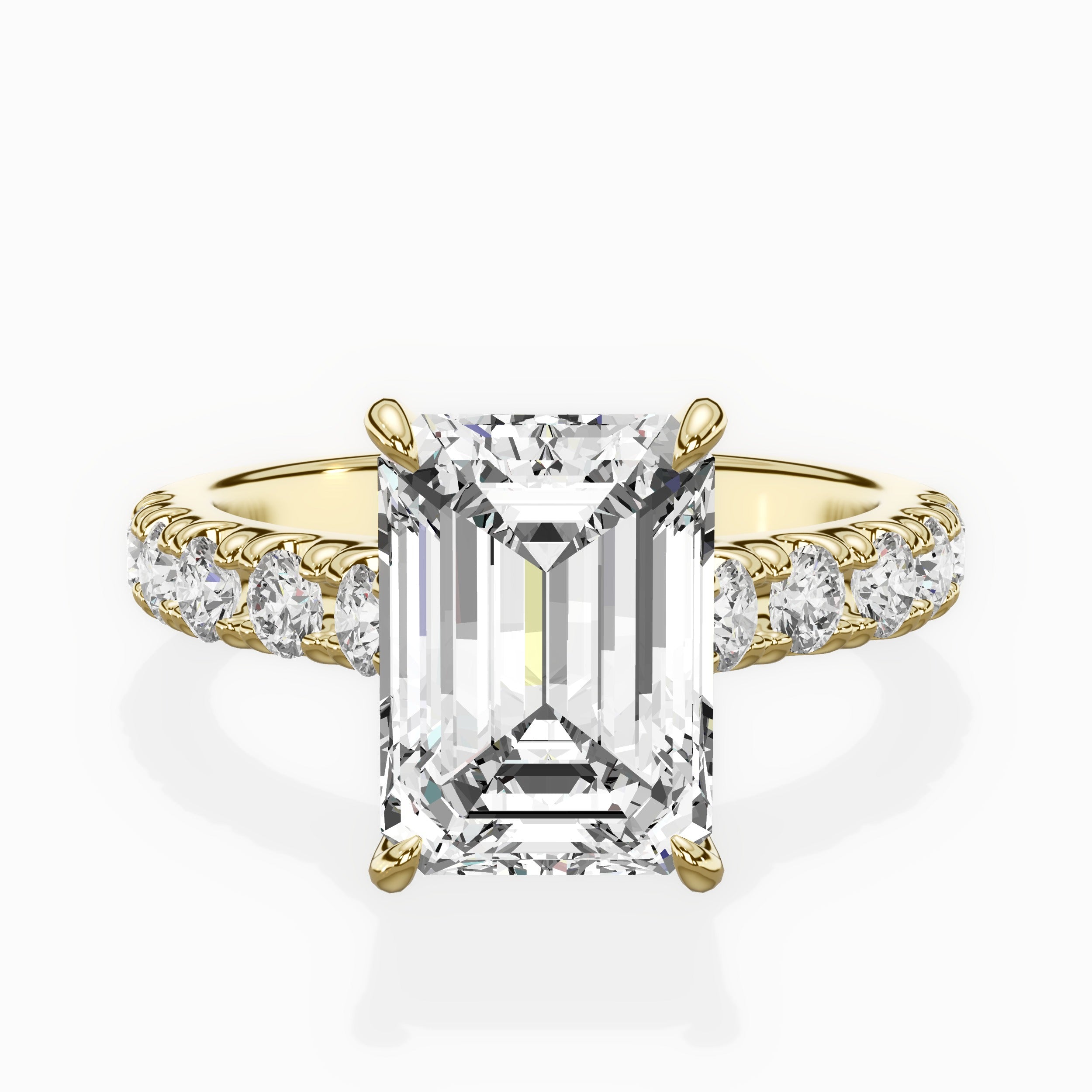 Timeless Hidden Halo Engagement Ring