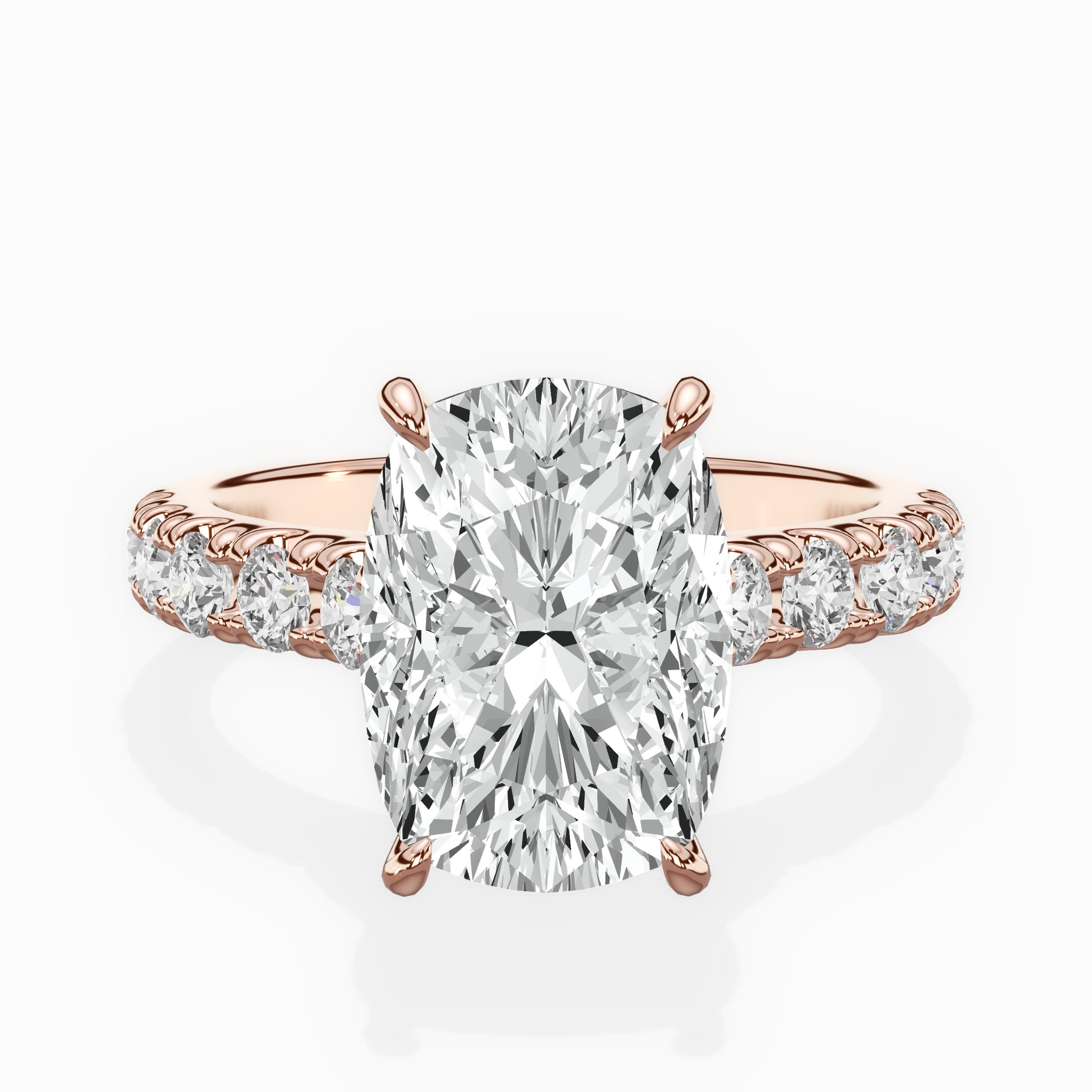 Timeless Hidden Halo Engagement Ring
