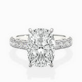 Timeless Hidden Halo Engagement Ring