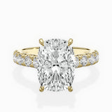Timeless Hidden Halo Engagement Ring