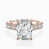Timeless Hidden Halo Engagement Ring