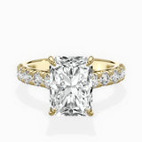 Timeless Hidden Halo Engagement Ring