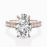 Timeless Hidden Halo Engagement Ring