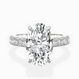 Timeless Hidden Halo Engagement Ring